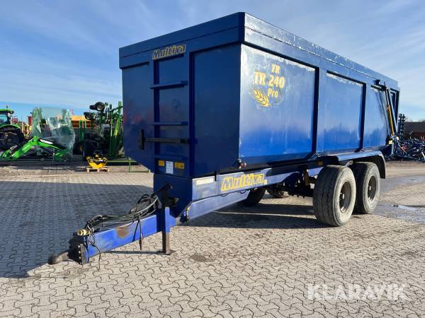Traktorkärra Multiva TR 240 Pro 18 T