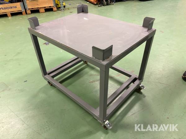 Rullvagn för halvpall