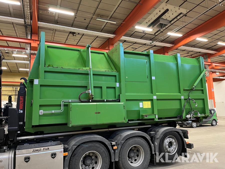 Komprimator Compoman K1816.5/18 för avfall 