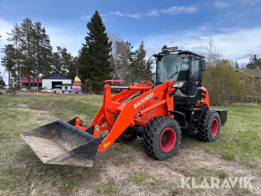 Hjullastare Qiyang med redskap