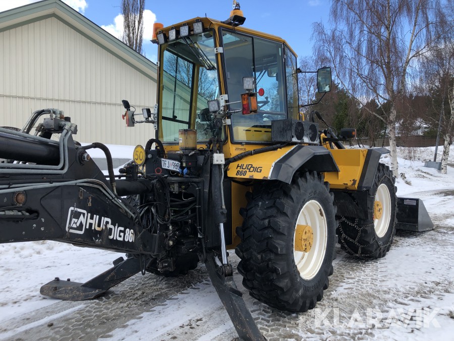 Grävlastare Huddig 860