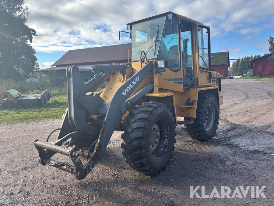 Hjullastare Volvo L40 med redskap