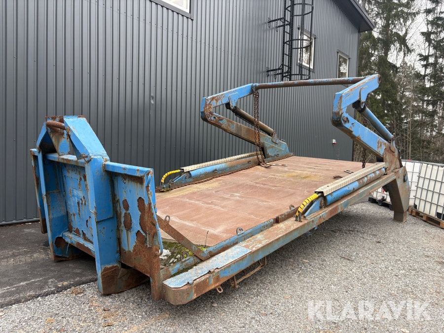 Liftdumperaggregat Kameleont på lastväxlarram