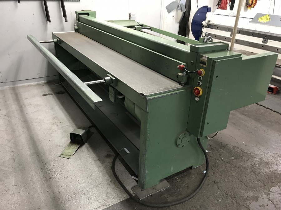 Plåtsax / Gradsax m bakre anslag