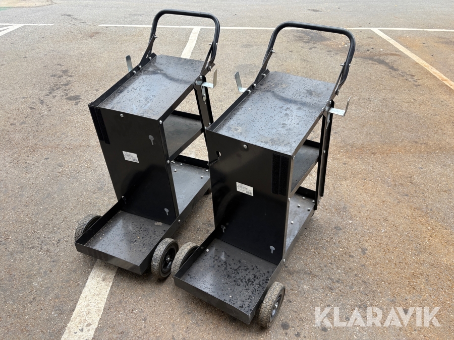 Svetsvagnar 2 st Wiltec