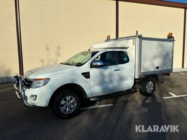 Pickup Ford Ranger Supercab 2.2 TDCi 4x4 med skåp