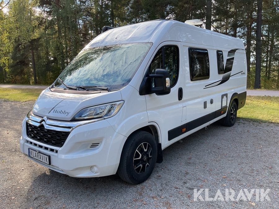 Husbil Citroen Hobby 640 långbädd