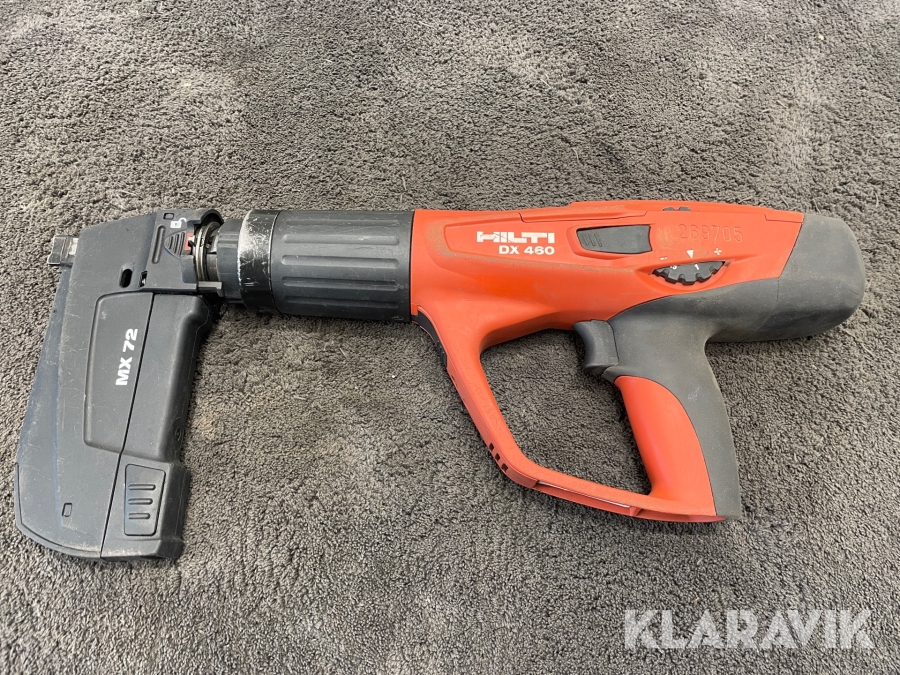 Bultpistol Hilti DX  460 MX 72