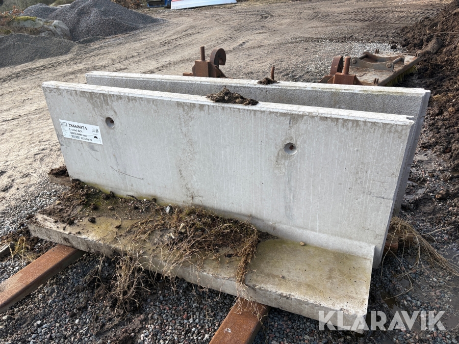 L-stöd 800x2000 Benders