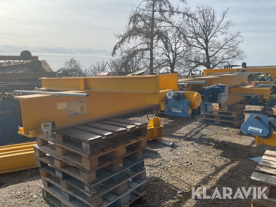 Travers Demag EPDE 3,2T Radiostyrd