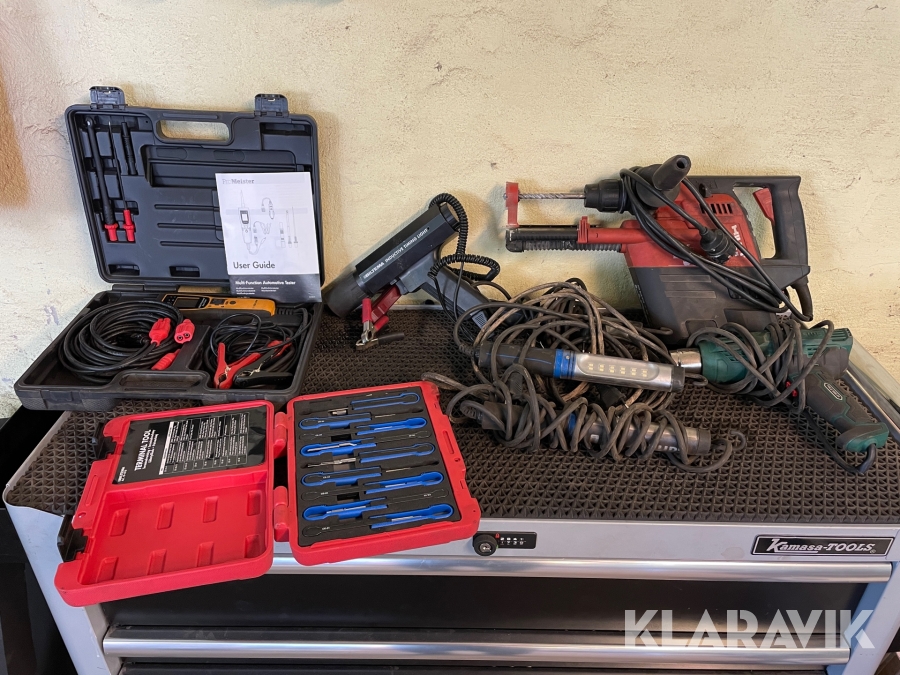 Elverktyg Hilti, philips, promeister 