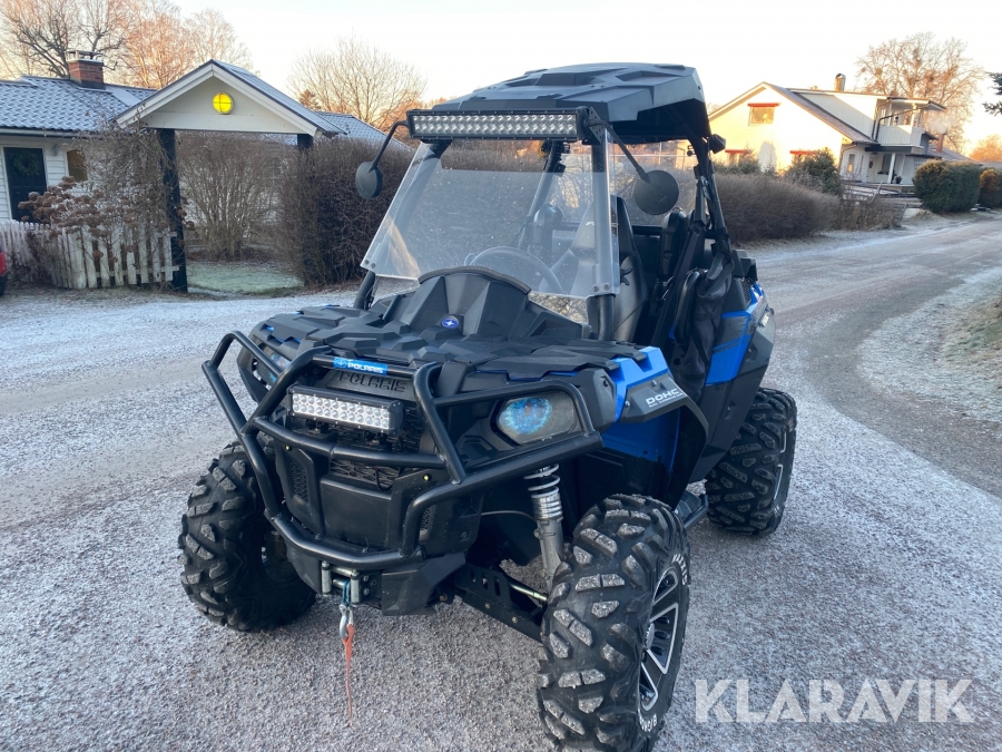 ATV Polaris ACE 570 med plogblad