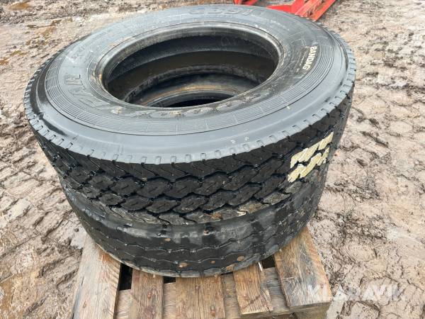 Släpvagnsdäck Goodyear 275/80R22,5 2 stycken