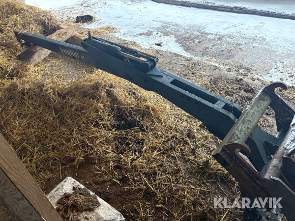 Kranarm Bogballe med hydraulkolv Trima/sms & Trepunktsfäste