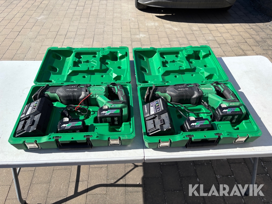 Tigersågar Hikoki CR 36DA 2 st