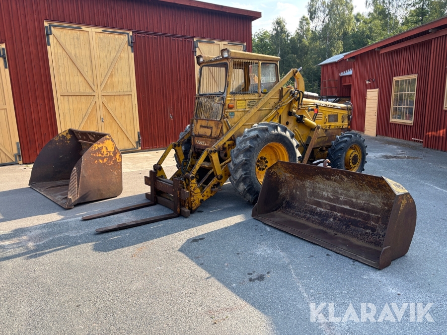 Baklastare Volvo BM LM 641 4WD - Med 3 redskap