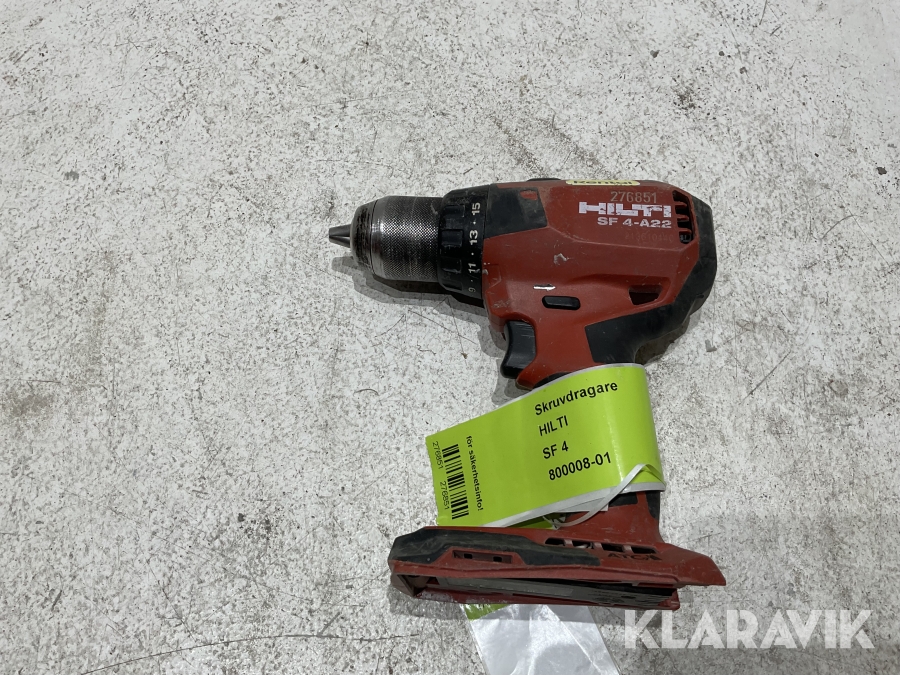 Skruvdragare Hilti SF 4-A22