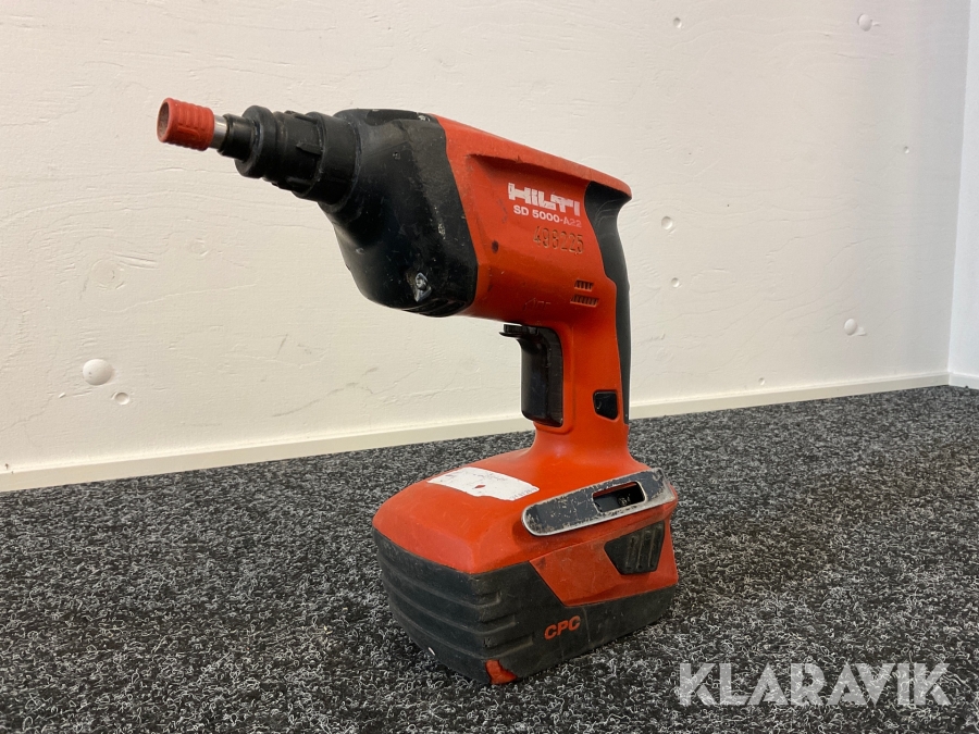 Batteridriven Gipsskruvdragare Hilti SD 5000 A22