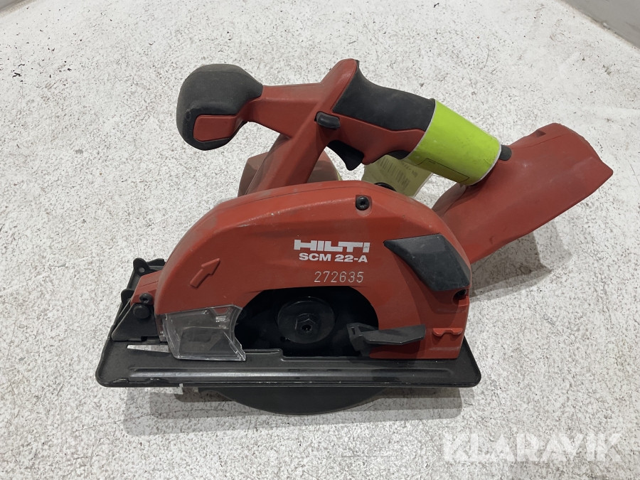 Cirkelsåg batteri Hilti SCM 22-A
