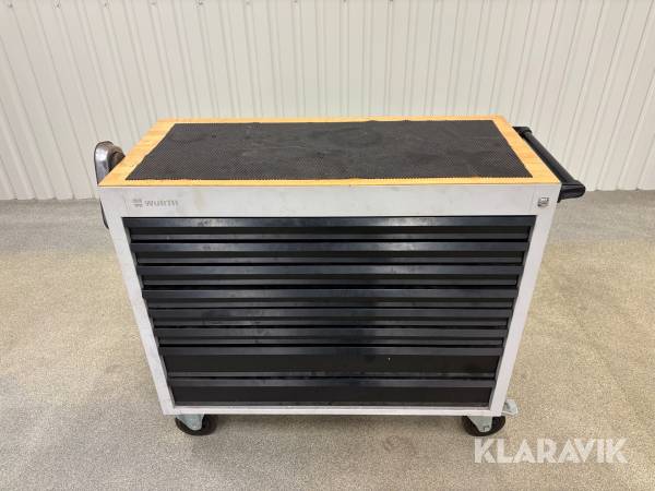 Verktygsskåp med verktyg Würth