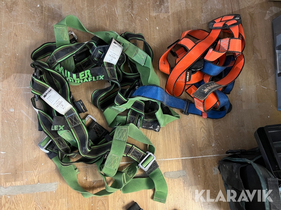 Fallskyddsselar 4 st Miller Duraflex