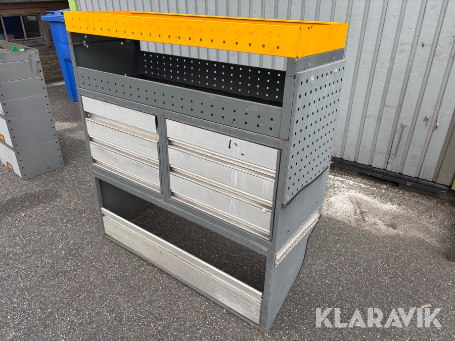 Verkstadsinredning skåpinredning