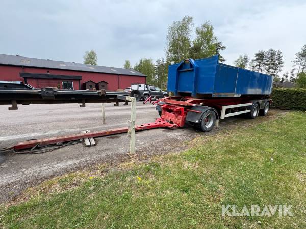 Lastväxlarsläp/Tipp, Parator Slxt 10-20 med lastväxlarflak