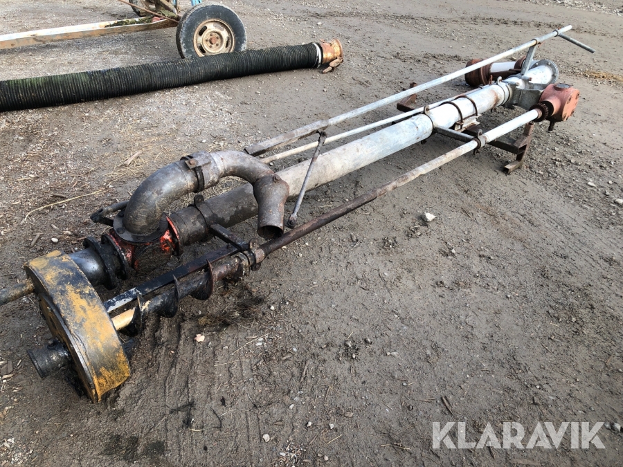 Traktordriven gödselpump 6tum