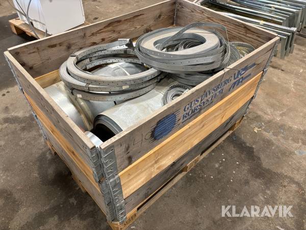 Pall med diverse stålband