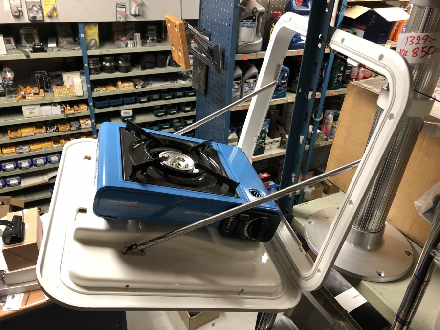 Inbyggnadsspis för båt /gasolkök