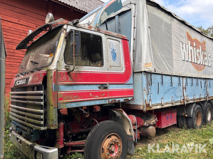 Lastbil Scania 142H V8