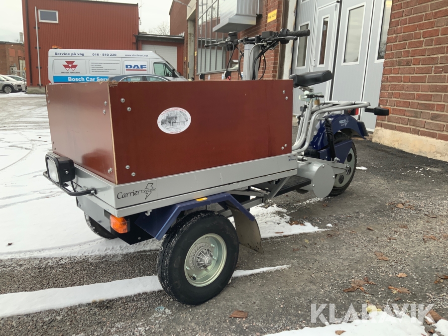 Flakmoped EL Norsjö Carrier Electric