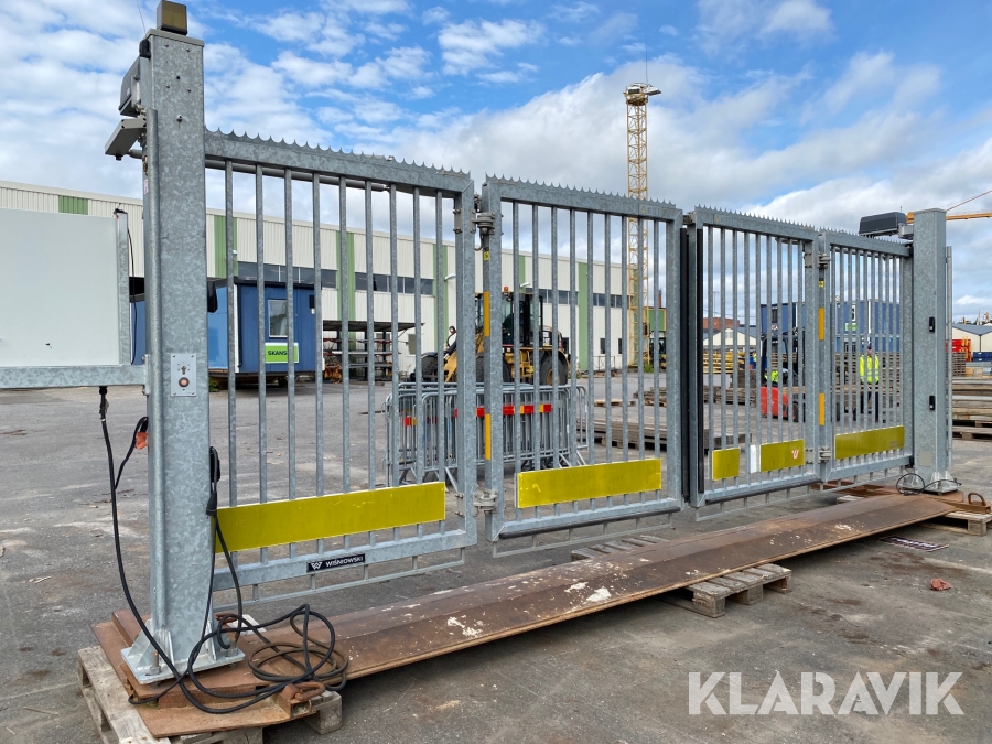 Vikgrind öppning ca 6m