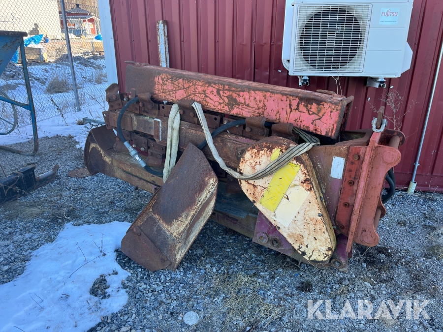 Kedjegrävare Grävacks industri med S45 fäste