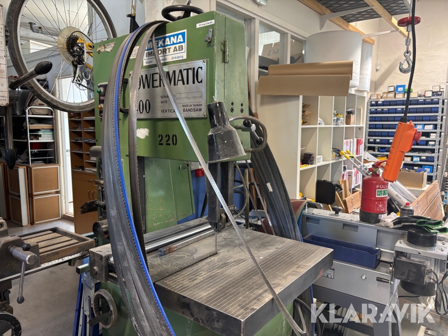 Bandsåg metall Powermatic 400