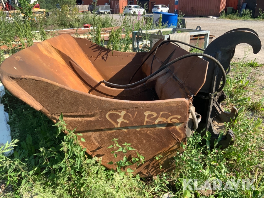 Hydraulisk planerskopa SMP 105 ca 3m3