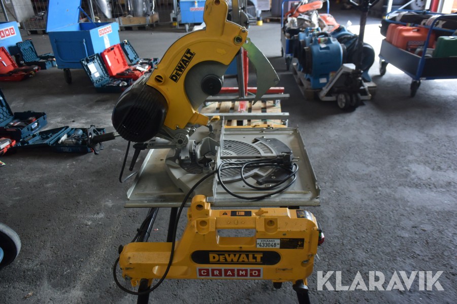 Såg kap /gearing vändsåg DEWALT DW743 