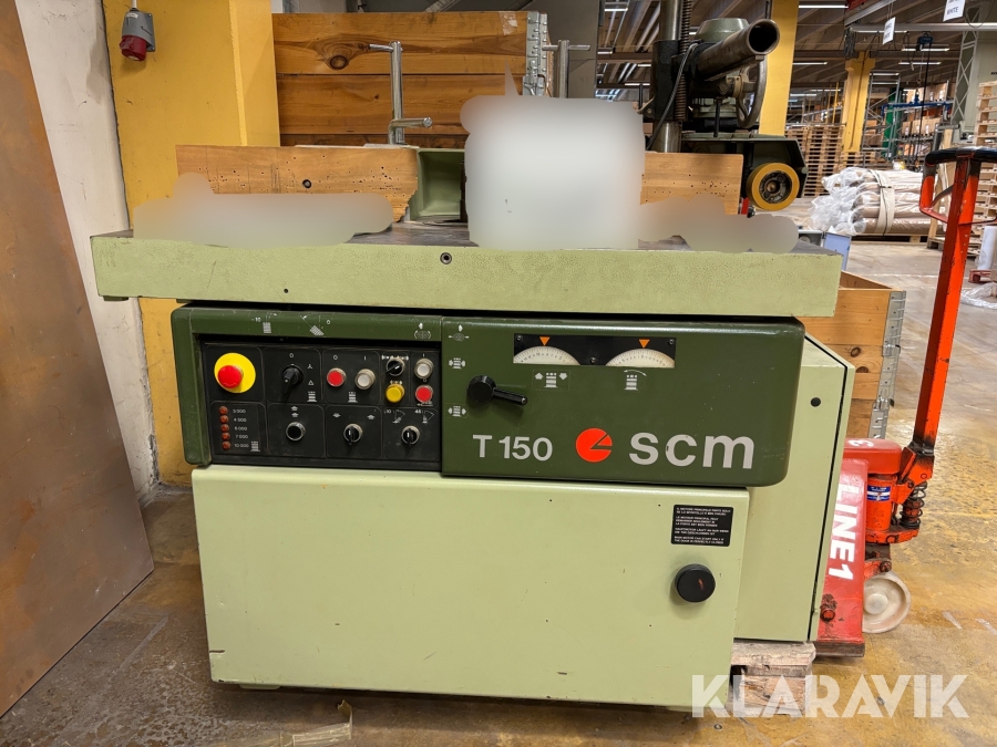 Bordsfräs SCM T150 med matare