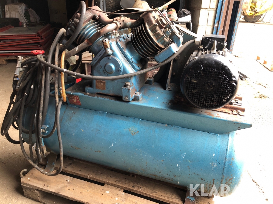 Kompressor Greiff G171 med 275 liters tank