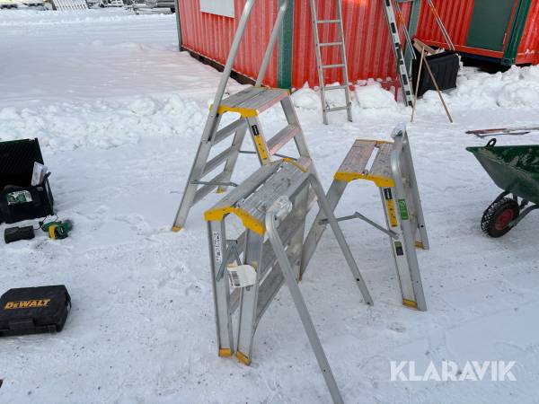 Arbetsbockar W Steps W55 3 st