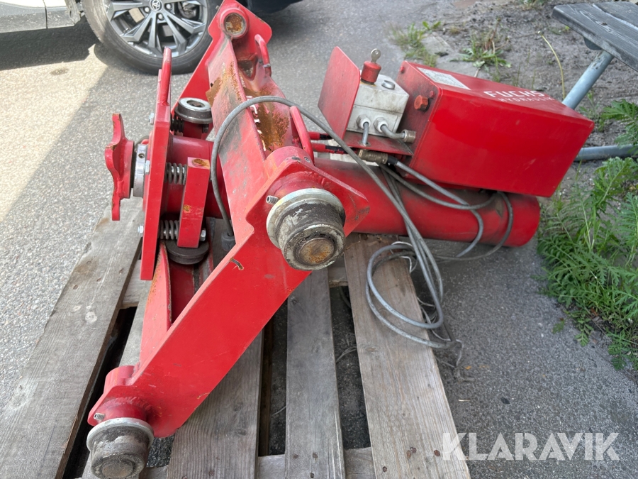 Domkraft till smörjgrop Fuchs Hydraulik MGK 14/700-110