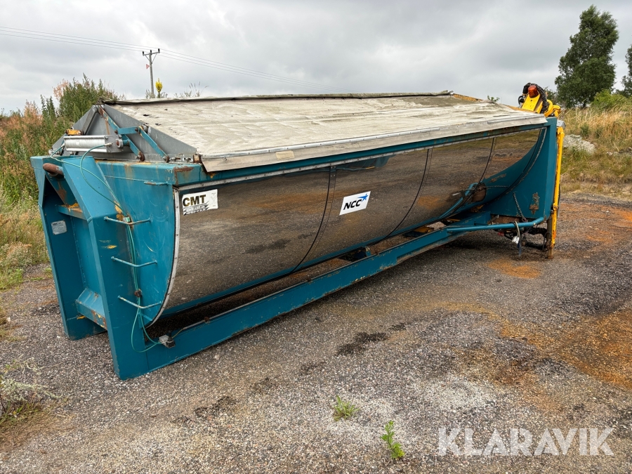 Asfaltsflak CMT ASF 13 med Sprider