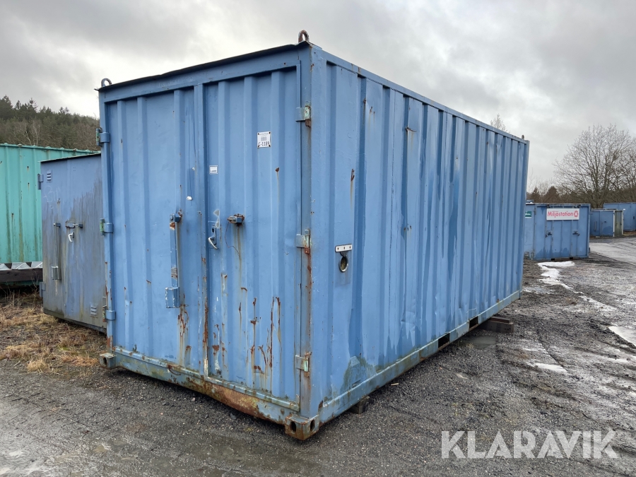 Verktygscontainer 20 fot