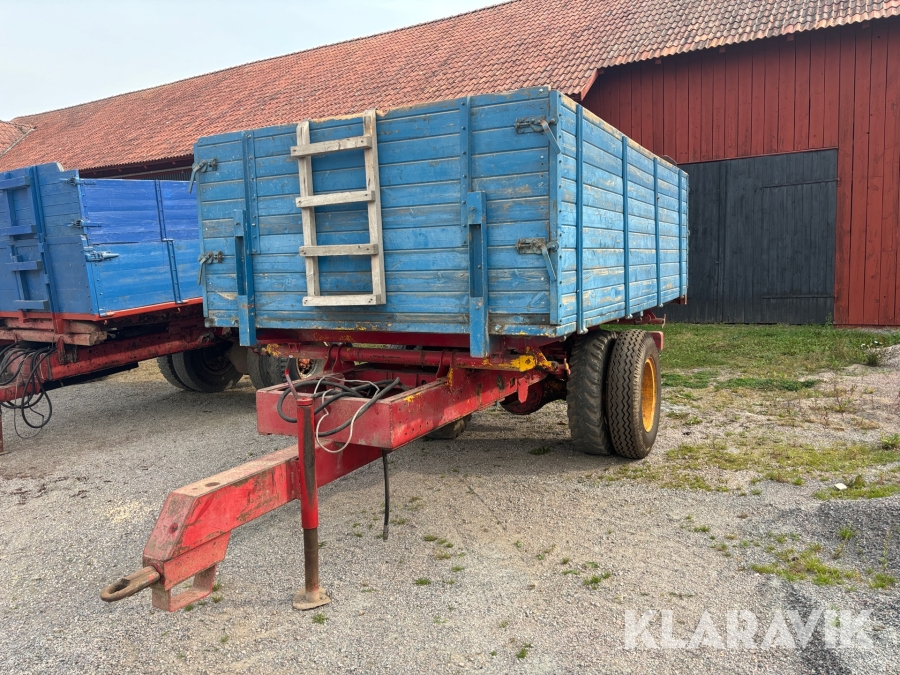 Spannmålskärra med tipp