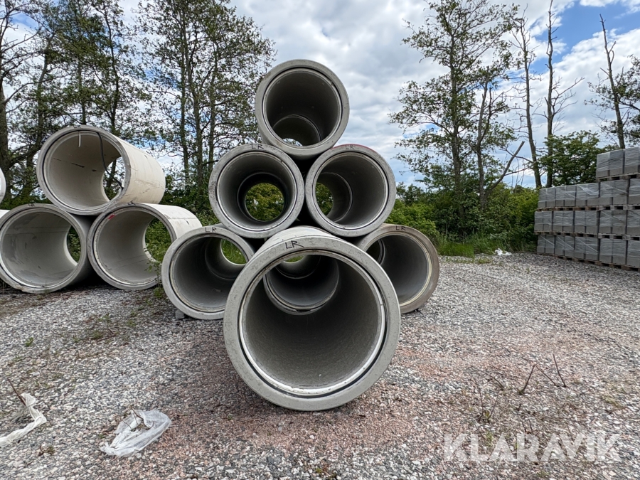 Betongrör Benders Lantbruksrör 13 st