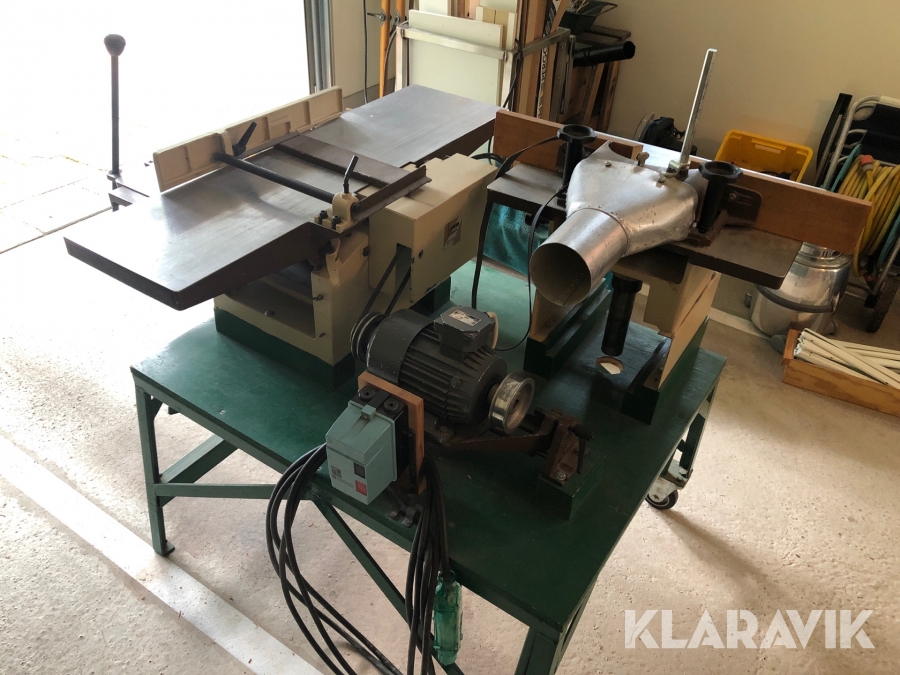 Rikt- och planhyvel och fräs Lurem C.260J med långhålsborr