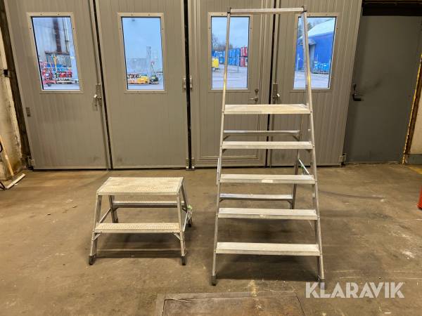 Arbetsbockar 1,2m & 0,5 m Zarges Z-500 2 st