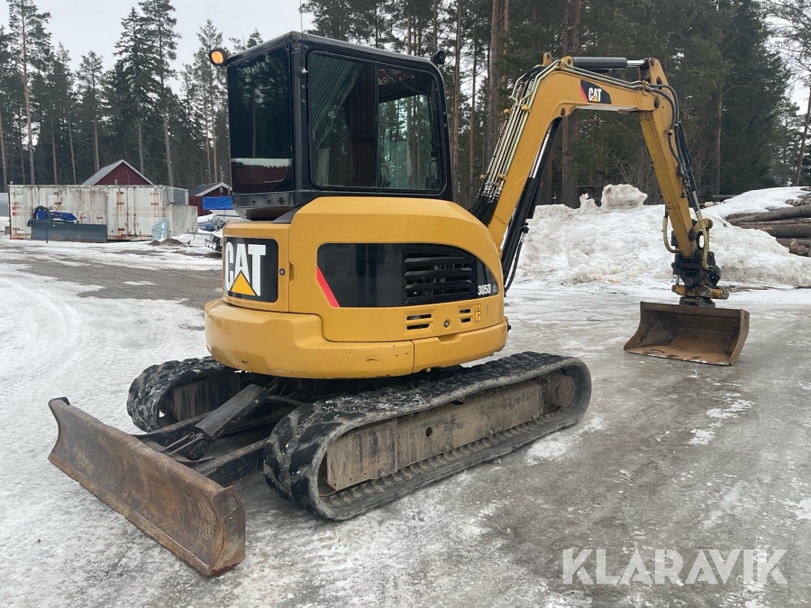 Grävmaskin CAT 305D CR, Hudiksvall, Klaravik auktioner