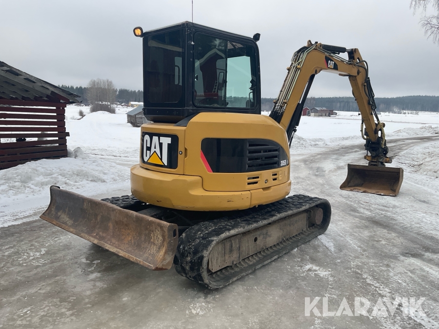 Grävmaskin CAT 305D CR, Hudiksvall, Klaravik auktioner