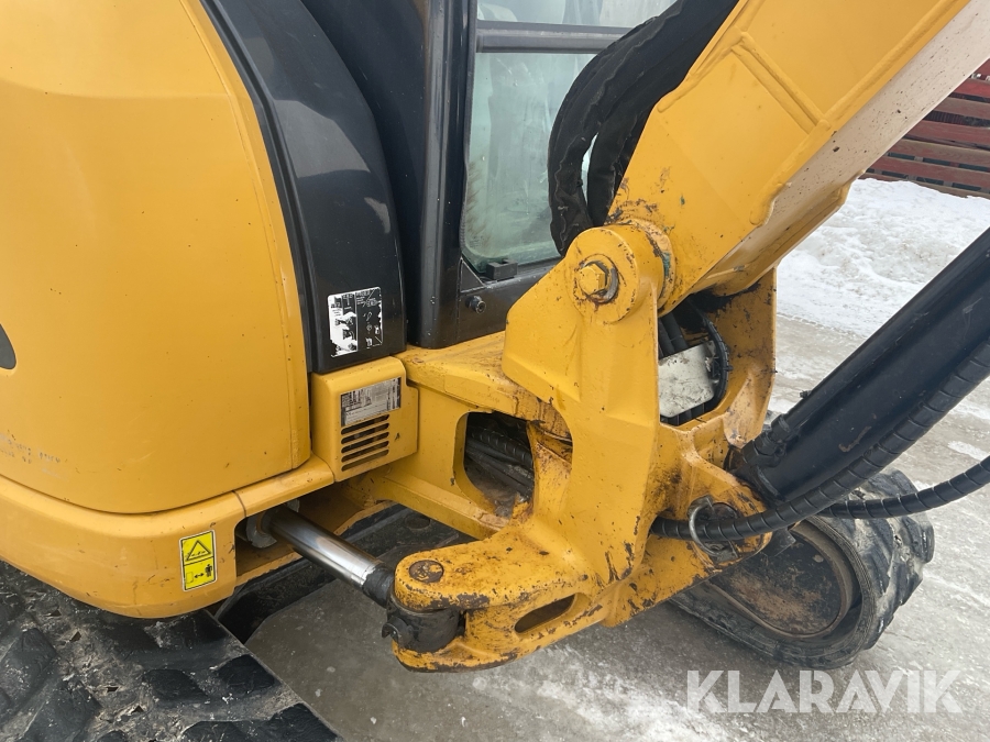 Grävmaskin CAT 305D CR, Hudiksvall, Klaravik auktioner